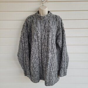 Vintage Gaeltarra Ireland for Harrods 100% Wool sweater Oversized